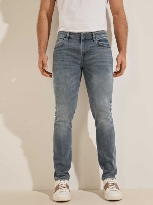 Men's Guess Eco Miami Skinny Jeans Wash | 4562-DMTEV