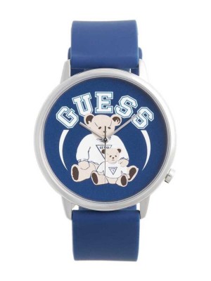 Men's Guess Originals Blue Bear Analog Watches Multicolor | 5214-GFBVR