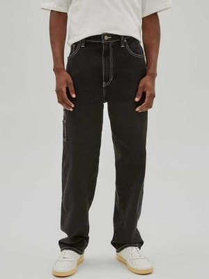 Men's Guess Originals Carpenter Jeans Black | 5830-HJGNE