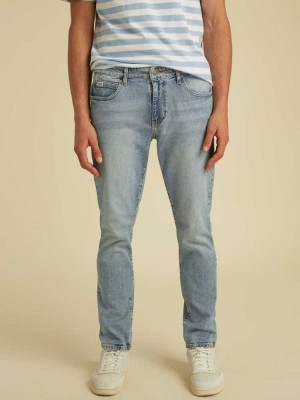 Men's Guess Originals Slim Straight Jeans Wash | 9140-JWEBA