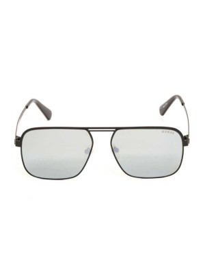 Men's Guess Top Bar Aviator Sunglasses Wash | 9524-EUNFD
