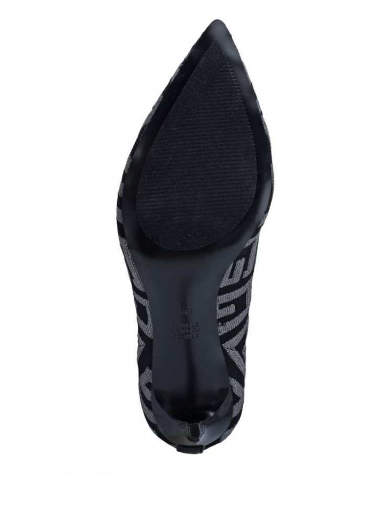 Women's Guess Dallyca G-Logo Sock Booties Black | 6783-RHVTG