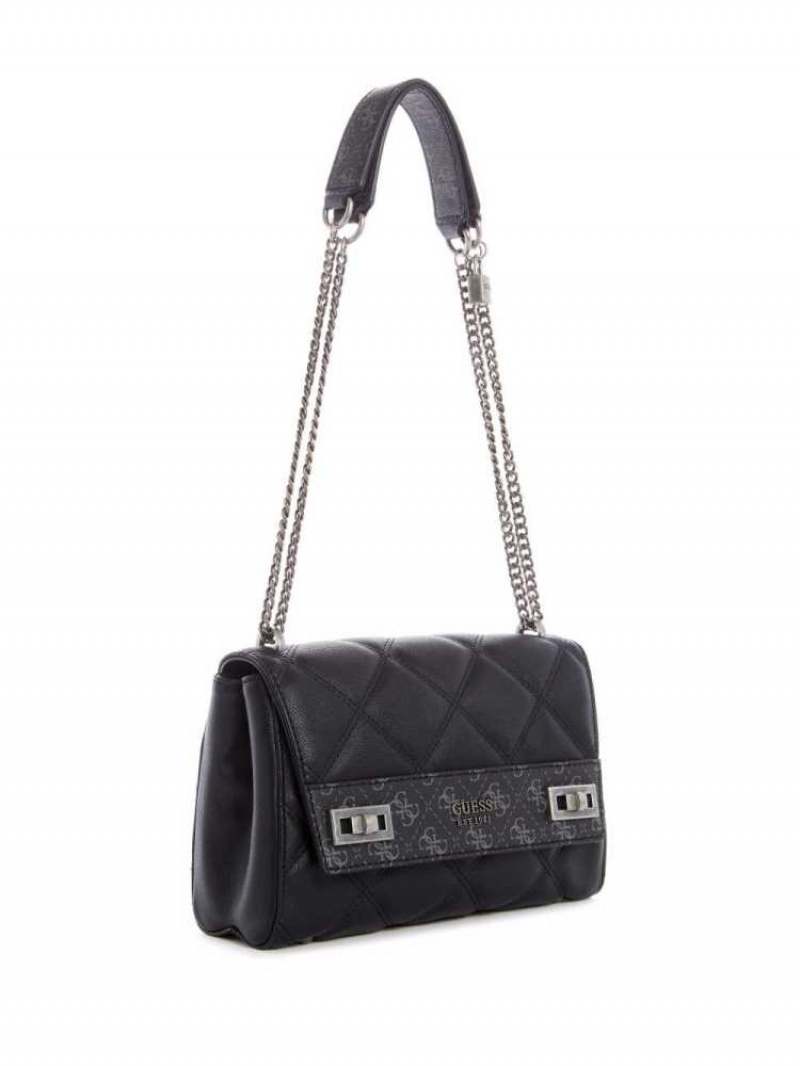 Women's Guess Katey Quilted Shoulder Bags Wash | 9874-OQJME